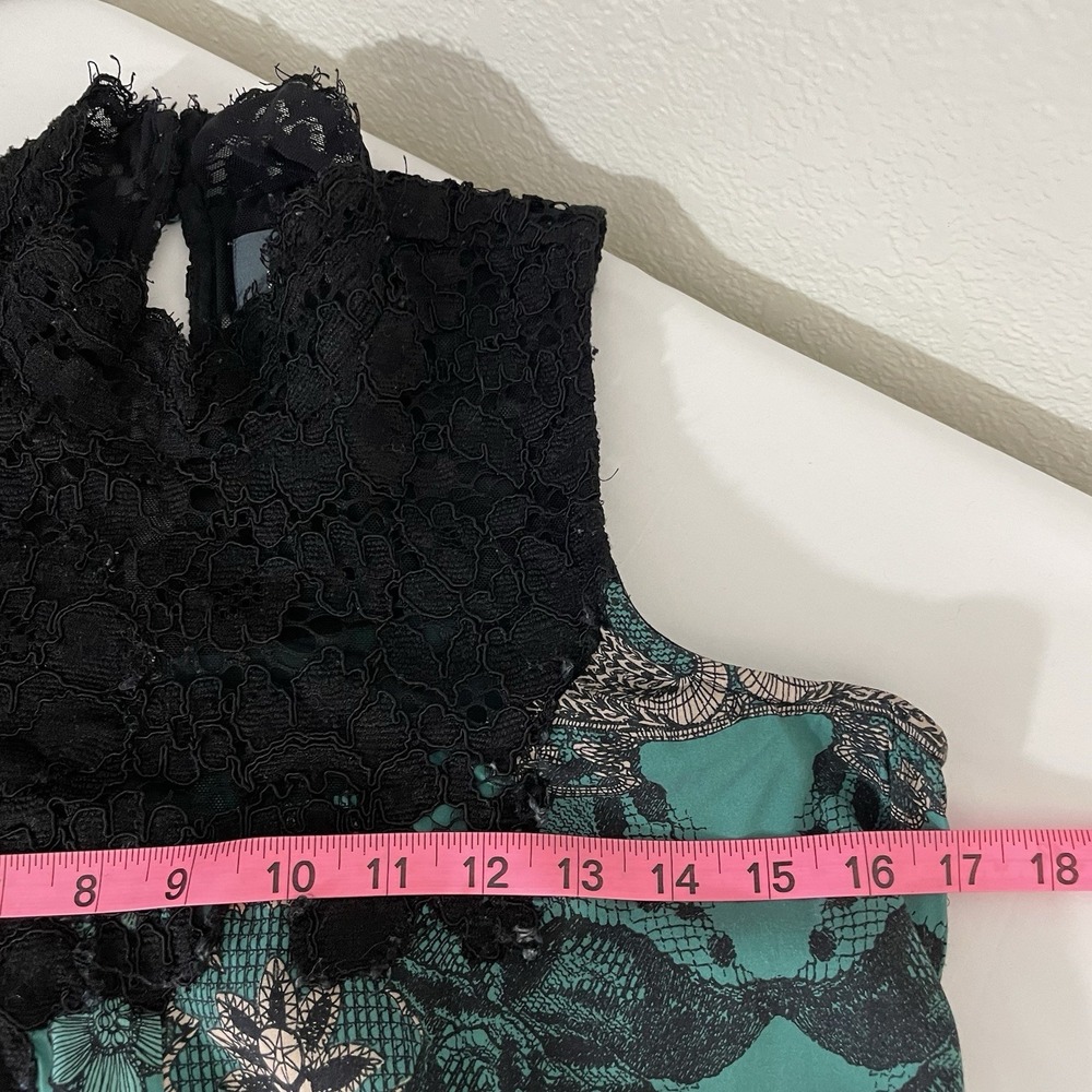 Maeve Anthropologie Dress Womens Extra Small XS Lace Neckline - Picture 13 of 15